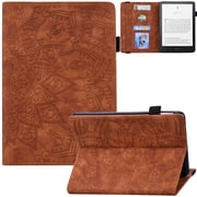 Artyond Case For New 7" Kindle Paperwhite 2024, Premium PU Leather with Auto Sleep/Wake Case for Amazon All-New Kindle Paperwhite 12th Generation 2024 and Kindle Colorsoft Signature Edition, Brown
