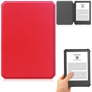 Artyond Case for New Kindle 2022 Release, Premium PU Leather Slim Folio Protective Cover With Auto Sleep/Wake Case for 6.0" New Amazon Kindle 11th Generation 2022 Release, Model C2V2L3, Red