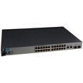 thumbnail image 1 of HPE Aruba 2530-24-PoE+ - Switch - managed - 24 x 10/100 (PoE+) + 2 x Gigabit SFP + 2 x 10/100/1000 - desktop, rack-mountable, wall-mountable - PoE+ (195 W), 1 of 6