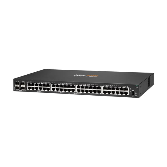 HPE Aruba 6100 48G 4SFP+ Switch - switch - 52 ports - managed - rack-mo (JL676A)