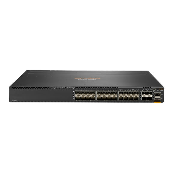 HPE Aruba 6300M - Switch - L3 - managed - 24 x 1 Gigabit / 10 Gigabit SFP+ + 4 x 1 Gigabit / 10 Gigabit / 25 Gigabit / 50 Gigabit SFP56 (uplink / stacking) - front and side to back - rack-mountable