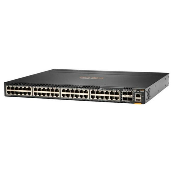 HPE Aruba 6300M - Switch - L3 - managed - 48 x 10/100/1000 (1 PoE+) + 4 x 1 Gigabit / 10 Gigabit / 25 Gigabit / 50 Gigabit SFP56 (uplink / stacking) - front and side to back - rack-mountable - PoE+