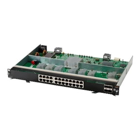 HPE Aruba 6400 24-port 10Gbase-T and 4-port SFP56 v2 - Switch - L3 - 24 x 10GBase-T + 4 x 50 Gigabit Ethernet SFP56 - rack-mountable