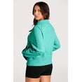thumbnail image 1 of I AM A FASHION JUNKY Quarter Zip Stand Neck Kangaroo Pocket Sweatshirt, 1 of 6