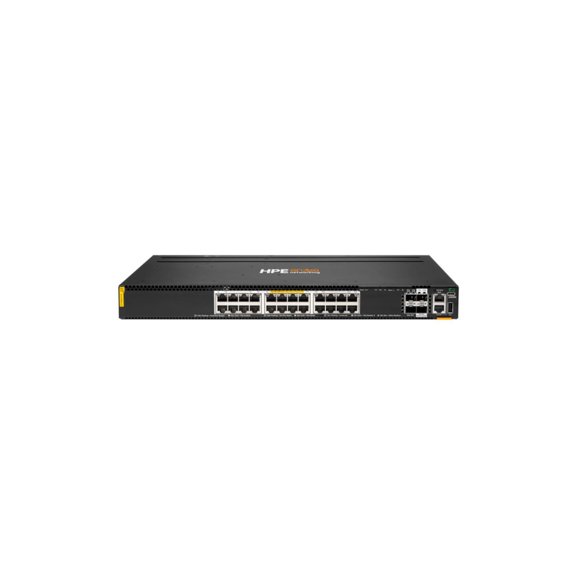 Aruba CX 6300 Layer 3 Switch - 24 Ports - Manageable - 10 Gigabit Ethernet, 25 Gigabit Ethernet, 50 Gigabit Ethernet - 10GBase-T, 25GBase-X, 50GBase-X - 3 Layer Supported - Modular - 4 SFP Slots - ...