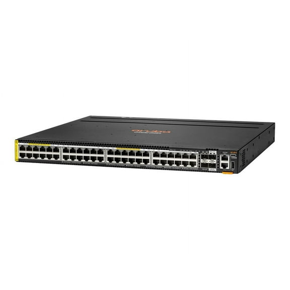 Aruba CX 6300 Layer 3 Switch - 48 Ports - Manageable - 5 Gigabit Ethernet, 10 Gigabit Ethernet, 50 Gigabit Ethernet - 5GBase-T, 10GBase-X, 50GBase-X - 3 Layer Supported - Modular - 4 SFP Slots - 28...