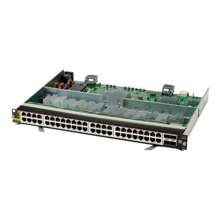 HPE Expansion Module - For Data Networking, Optical Network - 48 x Network - Optical Fiber2.5 Gigabit Ethernet, Gigabit Ethernet, 5 Gigabit Ethernet - 4 x Expansion Slots - SFP56