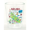 thumbnail image 1 of Aruba Landmarks and Icons Collage Shot Glass, 1 of 1