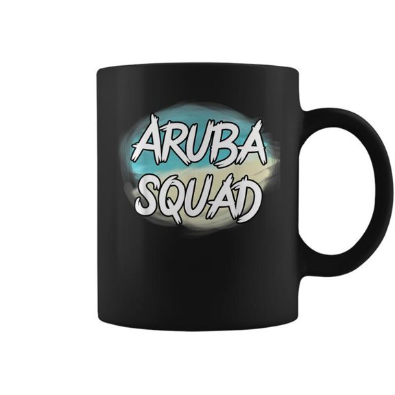 Aruba Squad Funny Vacation Matching Group Vacation Coffee Mugs