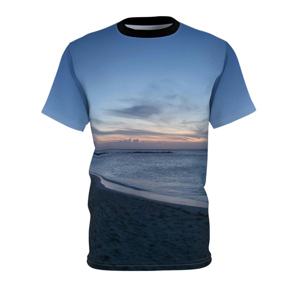'Arubian Sunset' Unisex Cut & Sew Tee (AOP)