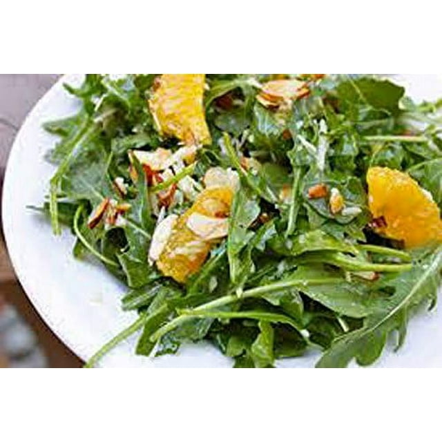 Arugula Roquette Lettuce Greens, Heirloom, 25 Seeds, Crisp