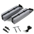 thumbnail image 1 of Aruwei 1 Set Universal Car Soft Roof Rack Pads, Luggage Carrier System for Kayak Surfboard Canoe, Include 2 Heavy Duty Tie Down Straps, 2 Tie Down Rope, 2 Quick Loop Strap Clearance_Roof Bracket, 1 of 7