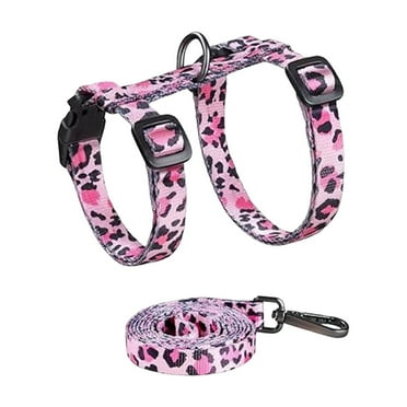 Aruwei Cat Harness And Leash Set Escape Proof Soft Adjustable Kitten Harness Walking Travel Traction Rope for Small Medium Large Cats