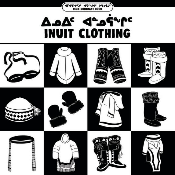 Arvaaq Junior: Inuit Clothing: Bilingual Inuktitut and English Edition (Hardcover)