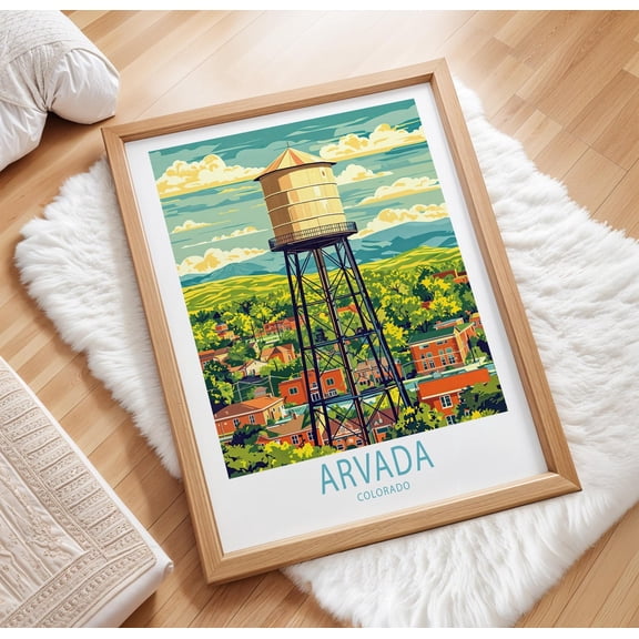Arvada Colorado City Scene Home Decor