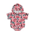 thumbnail image 1 of Arvbitana Baby Boy Romper Bodysuit Bull Head Print Hooded Sweatshirt Oversized Long Sleeve Tops 0-18 Months, 1 of 7