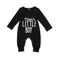 thumbnail image 1 of Arvbitana Baby Boys Spring Romper, Long Sleeve Outfit, Button Closure Loose One-piece Jumpsuit, 1 of 6