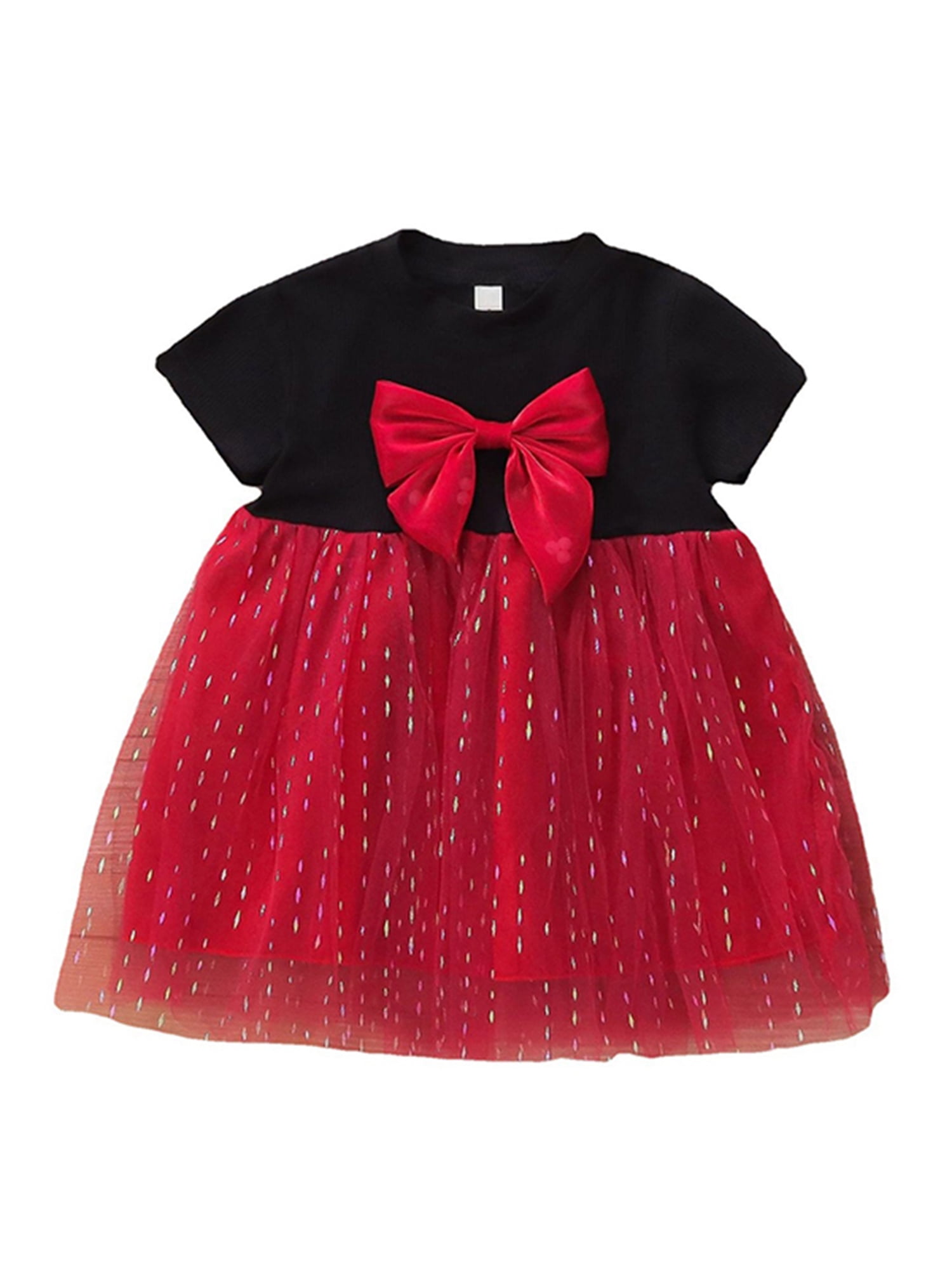 Summer Arrival Baby Girls Short Sleeves Argyle Pattern Plain Dress