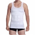 thumbnail image 1 of Arvbitana Men Firm Slimming Undershirt Weight Loss Compression Support Vest Body Shape T-Shirt, 1 of 6
