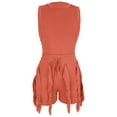 thumbnail image 1 of Arvbitana Outfits Tracksuits for Women Round Neck Sleeveless Crop Tank Tops +Tassel High Waist Shorts Set Clubwear Summer, 1 of 7