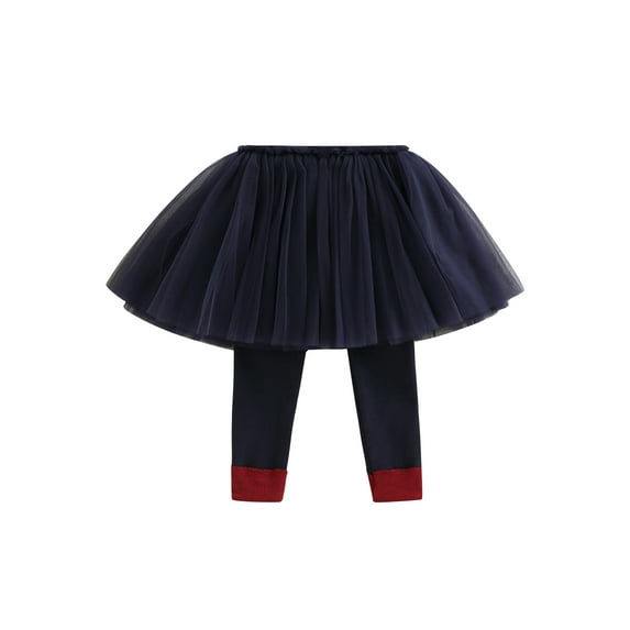 Arvbitana Toddler Baby Girl Leggings High Waist Dancing Tulle Tutu Ball Gown Mesh Skirt Slim Legging Pants Outfit