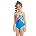 thumbnail image 1 of Arvbitana Two Piece Bikini Family Matching Ruffle Swimsuit Women Swimwear Mommy and Me, 1 of 7