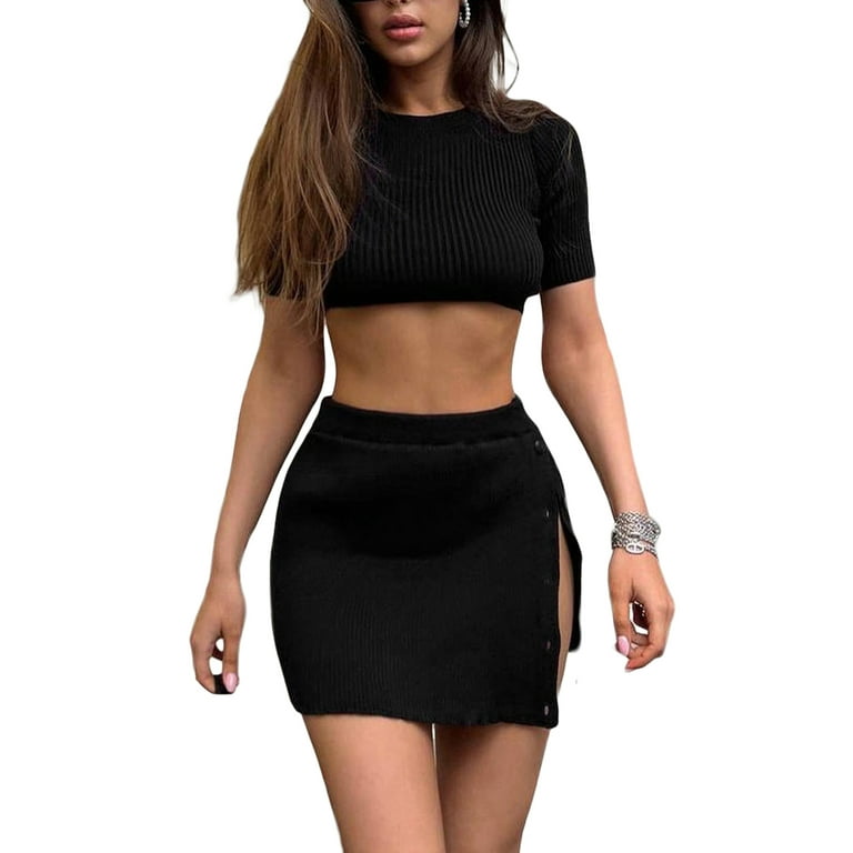Short tops for skirts deals