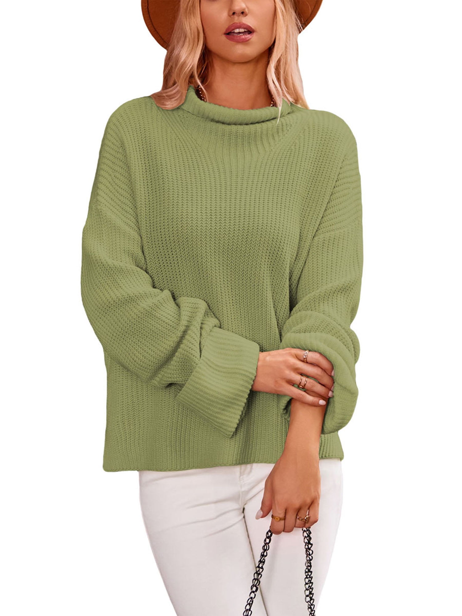 Womens winter warm wool coat in green 2458 Womens winter warm wool coat in green 2458