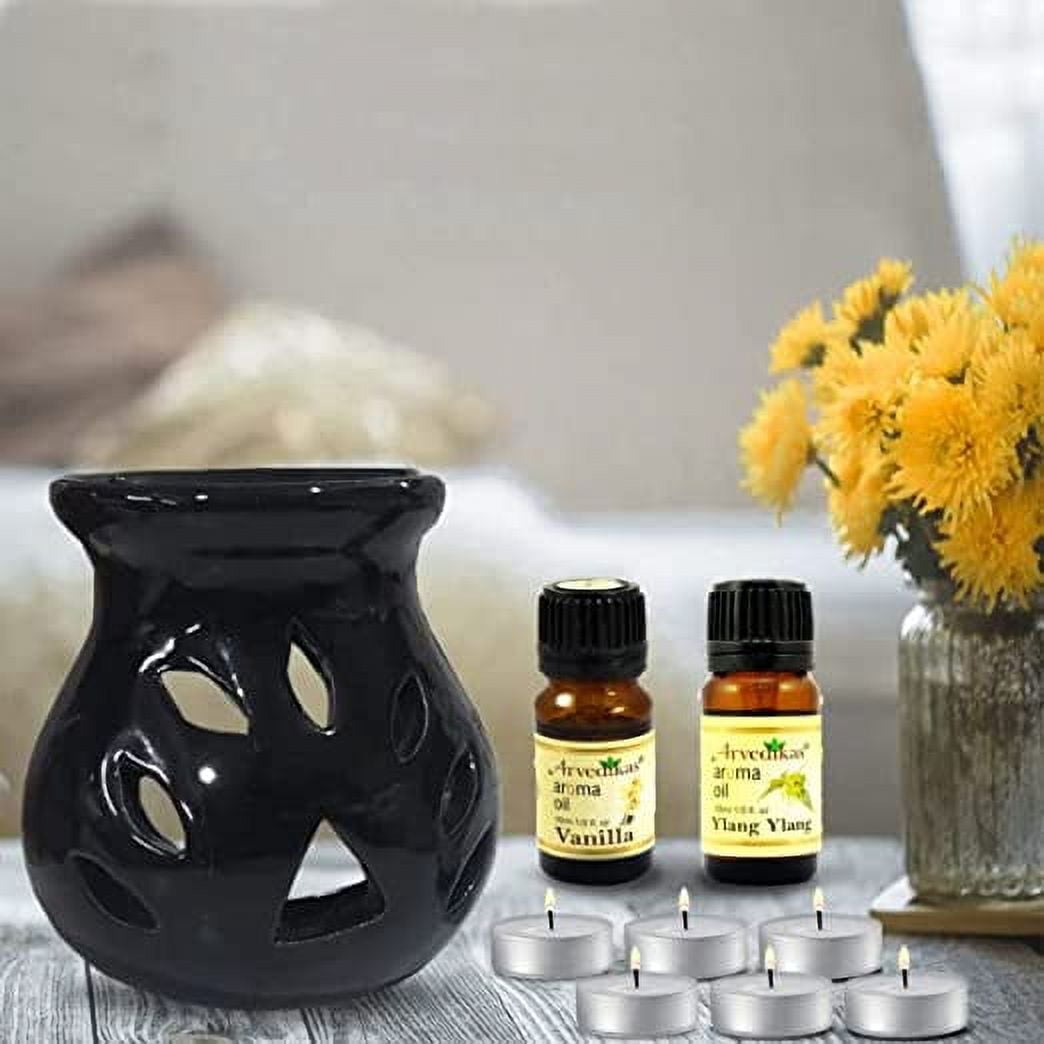 Kukka Aromatherapy Essential Oils Set - Lavender & Ylang Ylang, 100% Pure, 4 Fl Oz Each, For Diffuser & Skin
