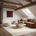 thumbnail image 1 of nuLOOM Speckled Wool-Blend Area Rug, 2' 6" x 8', Runner, Alabaster, 1 of 9