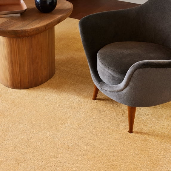 nuLOOM Speckled Wool-Blend Area Rug, 8' 6" x 11' 6", Golden Butter