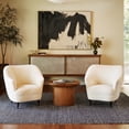 thumbnail image 1 of Rugs USA Melrose Checked Wool Area Rug, 7' 6" x 9' 6", Melrose Charcoal, 1 of 8