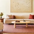 thumbnail image 1 of Rugs USA Melrose Checked Wool Area Rug, 8' 6" x 11' 6", Melrose Chestnut, 1 of 8