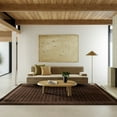 thumbnail image 1 of Rugs USA Fritz Checkered Wool Area Rug, 5' x 8', Fritz Brown, 1 of 10