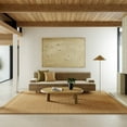 thumbnail image 1 of Rugs USA Fritz Checkered Wool Area Rug, 6' x 9', Fritz Golden Yellow, 1 of 10