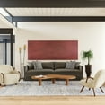 thumbnail image 1 of Rugs USA Melrose Checked Wool Area Rug, 5' x 8', Melrose Light Blue & Grey, 1 of 8