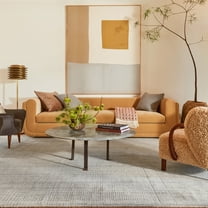 Rugs USA Mozai Fringed Wool-Blend Area Rug, 5' x 8', Mozai Beige