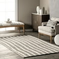 thumbnail image 1 of Rugs USA Parker Check Textured Area Rug, 9' 6" x 13' 6", Felice Ivory, 1 of 9