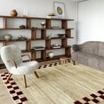 thumbnail image 1 of Pompeii Checked Border Area Rug, 10' x 13', Pompeii Red, 1 of 6