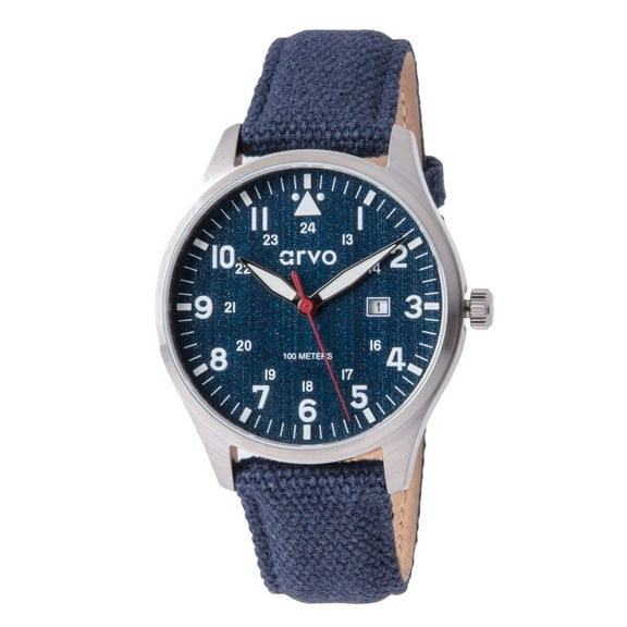 Arvo Rove Field Watch - Jeans Blue