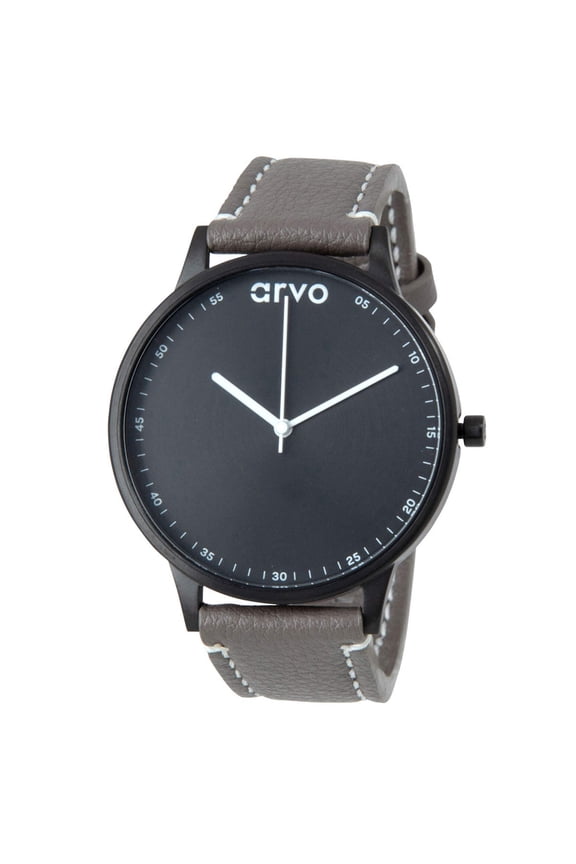 Time Traveler Watch - 43mm - Gray Leather