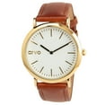thumbnail image 1 of Arvo White Time Sawyer Watch - Gold - Brown Leather, 1 of 5