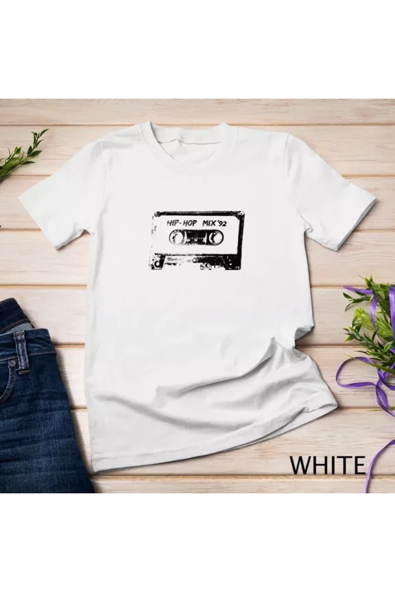 Hip Hop Dj Old School Rap Mixtape 90'S Retro T Shirt Unisex T-Shirt