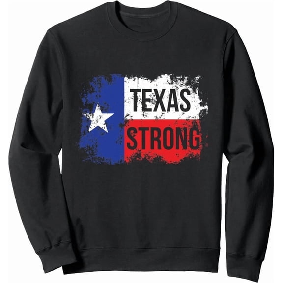 Arvy Texas Strong Lone Star Flag Vintage Family Heritage Unisex Crewneck Sweatshirt