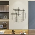 thumbnail image 1 of Arwen Modern Metal Wall Decor, Black, 1 of 1
