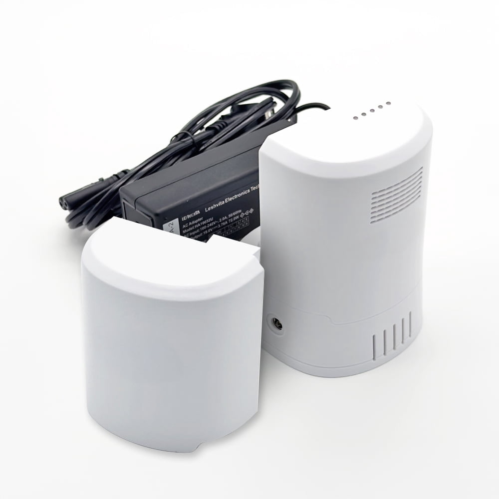 Lifestyle Rhythm P2 Battery and External Battery Charger Bundle | Lightweight Portable Long-Lasting Oxygen Concentrator | Rechargeable AC Power Oxygen Generator
