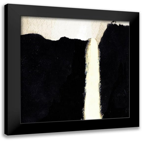 Aryai, Sia 12x12 Black Modern Framed Museum Art Print Titled - Largo 110