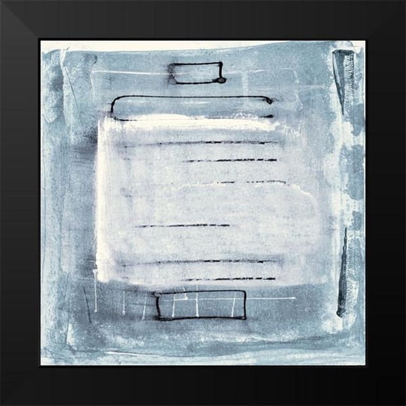 Aryai, Sia 12x12 Black Modern Framed Museum Art Print Titled - Mozaic 21