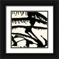 thumbnail image 1 of Aryai, Sia 12x12 Black Ornate Wood Framed with Double Matting Museum Art Print Titled - Largo 104, 1 of 4