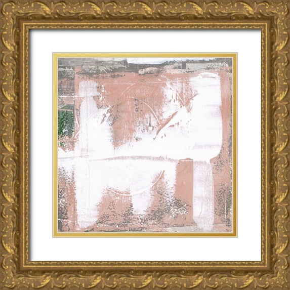 Aryai, Sia 12x12 Gold Ornate Wood Framed with Double Matting Museum Art Print Titled - Mosaic X